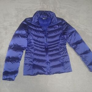The North Face Women's Vibrant Blue Puffer Coat